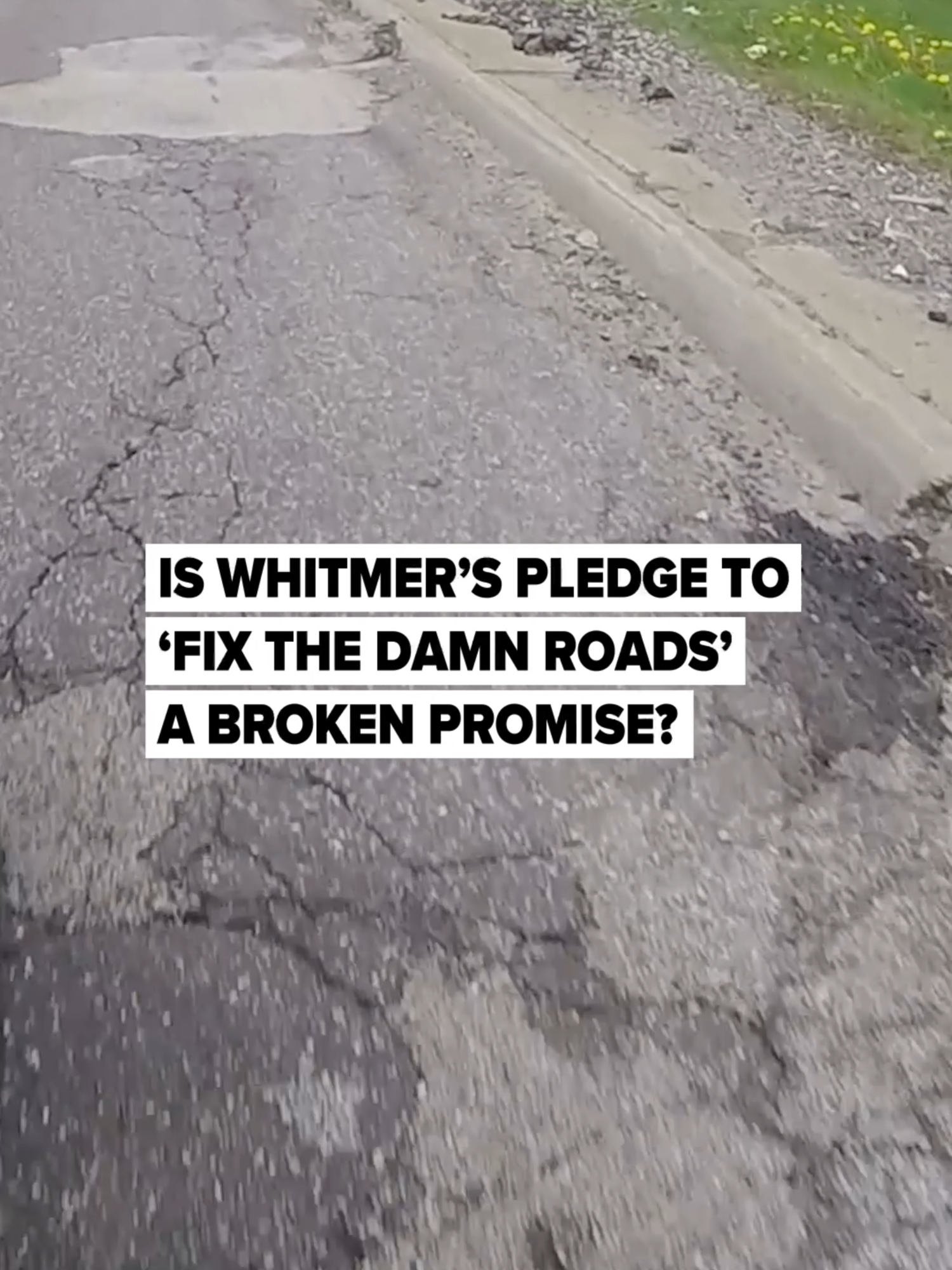 Michigan Governor Gretchen Whitmer famously promised to 'fix the damn roads.' Two years into Whitmer's second term, MLive's Justin Hicks checks to see how it's going. Follow our link in bio to read more. #fixthedamnroads #michiganroads #michigannews #gretchenwhitmer #whitmer