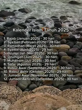 #kalenderislam #2025