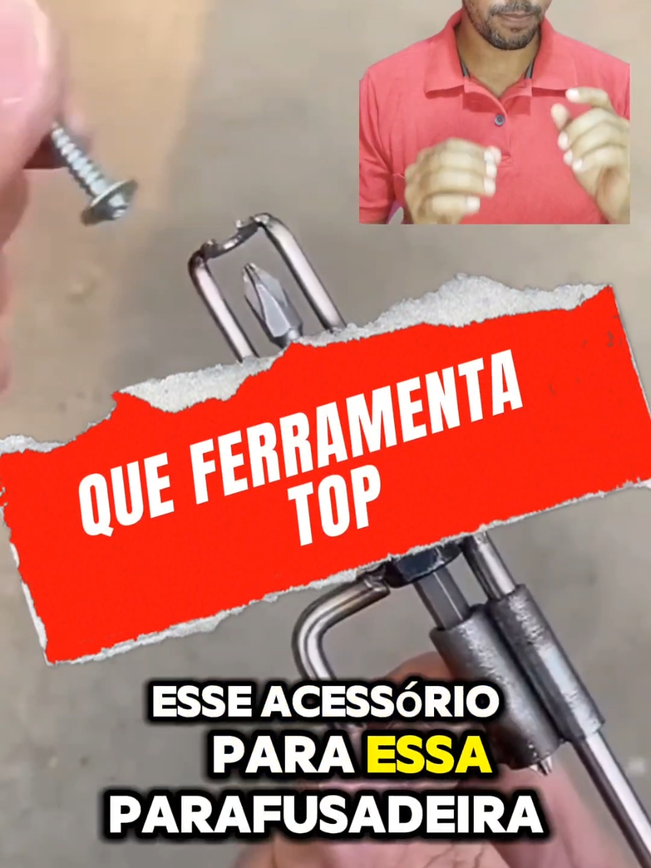 Fixador Inteligente: Ferramenta Revolucionária para Segurar Parafusos ao Usar a Parafusadeira