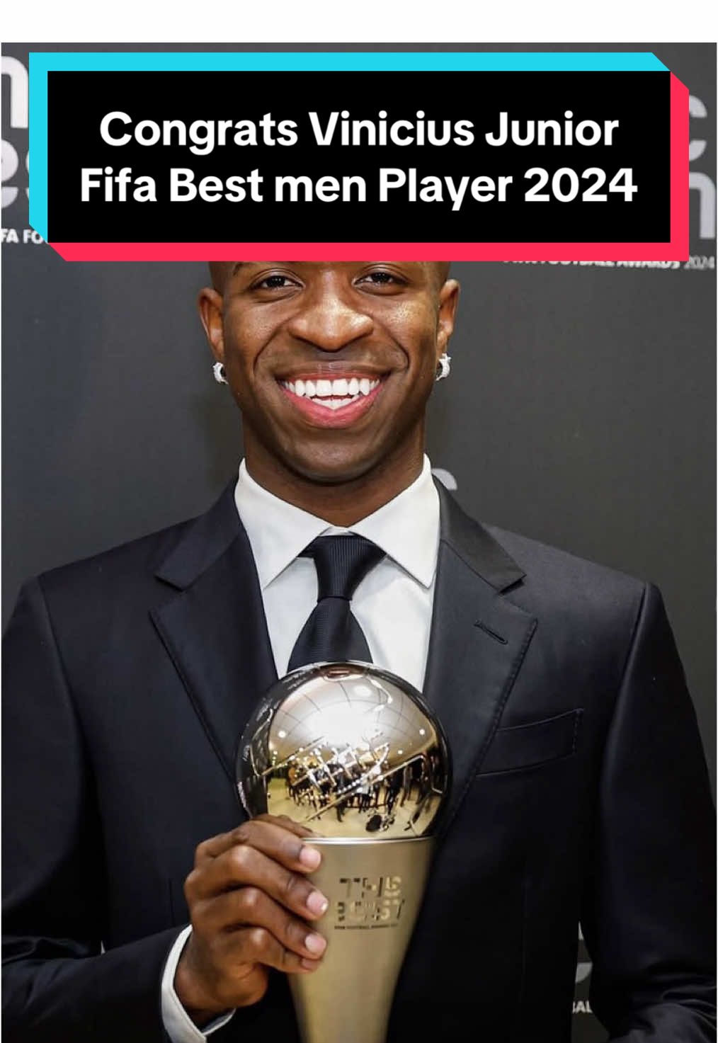 Vini berhasil menang FIFA best men Player 2024 🚨