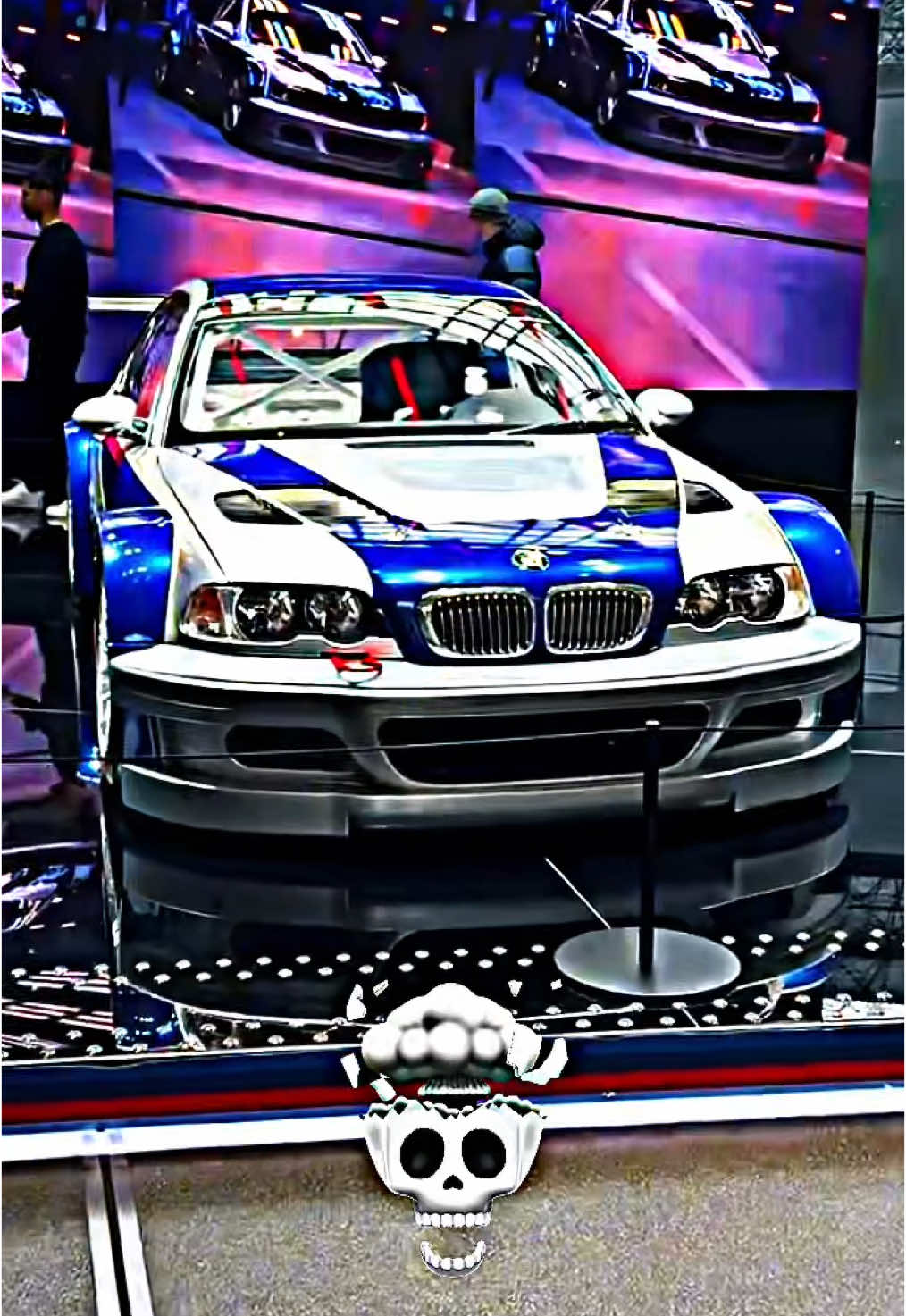 It's just a game🥶 #carsoftiktok #cartiktok #cars #bmwm3 #bmwm3gtr #m3 #bmw #needforspeed #carshow #carlover #caredit 