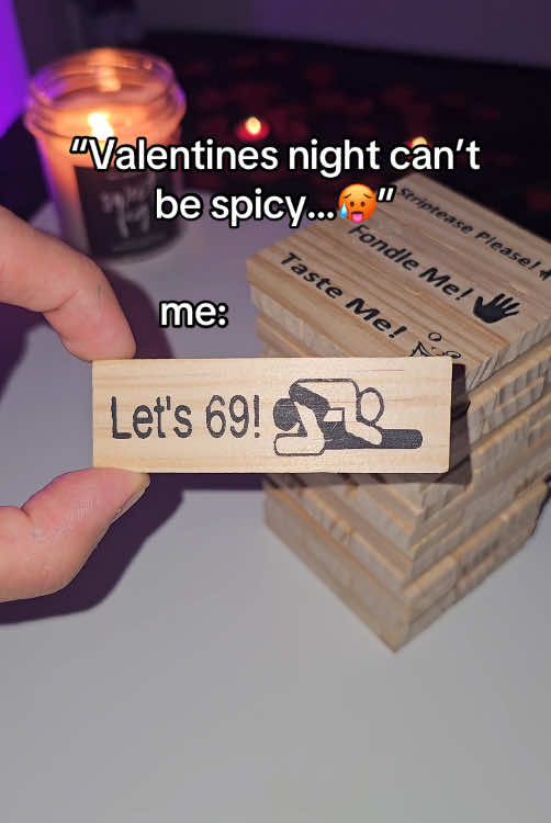 It sure can🥵🥵 #fyp #fypシ #jenga #couple #couples #couplegoals #boardgames #date #boyfriend #girlfriend #datenight #ValentinesDay 