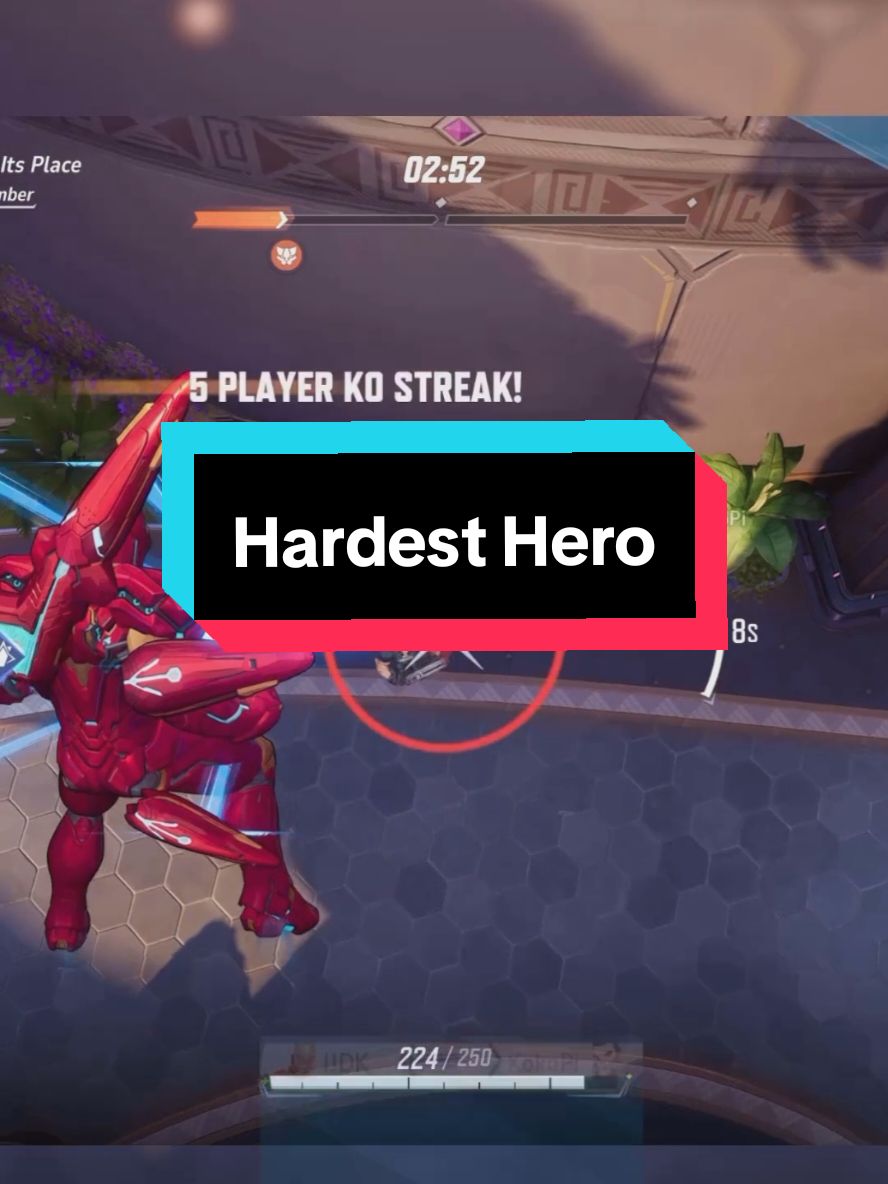 The hardest hero to play in Marvel Rivals #marvelrivals #marvelrivalsgame #marvel #gaming #overwatch #fyp #foryoupage #rivals 