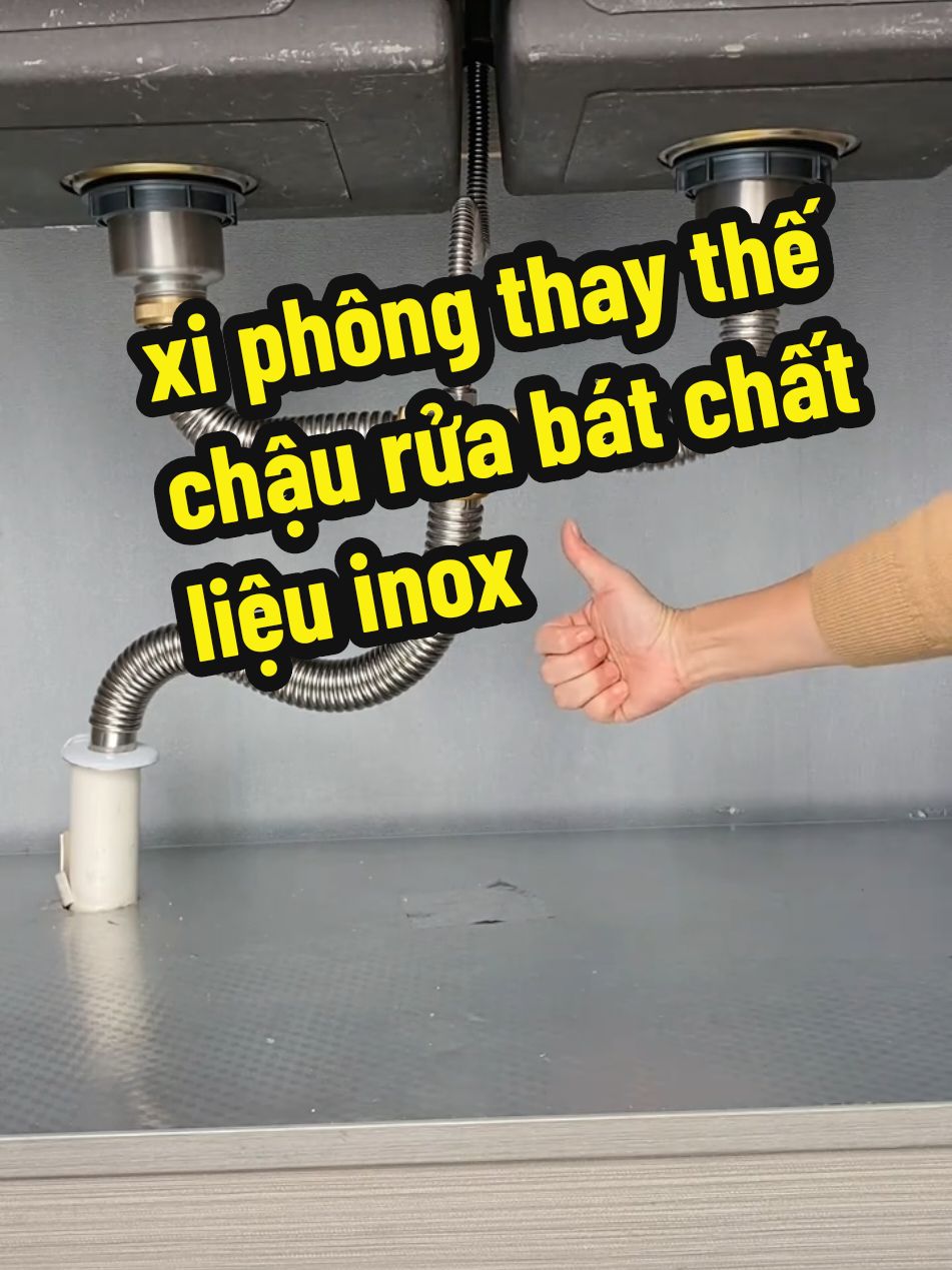 xi phông thay thế dành cho chậu rửa bát chất liệu inox bền, đẹp #xiphongchauruabat #xiphong #giadungtienich #giadungthongminh #_hangnoidiatrungquoc_ #hangnoidiatrungquoc #hangnoidiatrung #đồnộiđịatrungquốc #donoidiatrungquoc #donoidiatrung #noidiatrung #xuhuong #viral #trending 