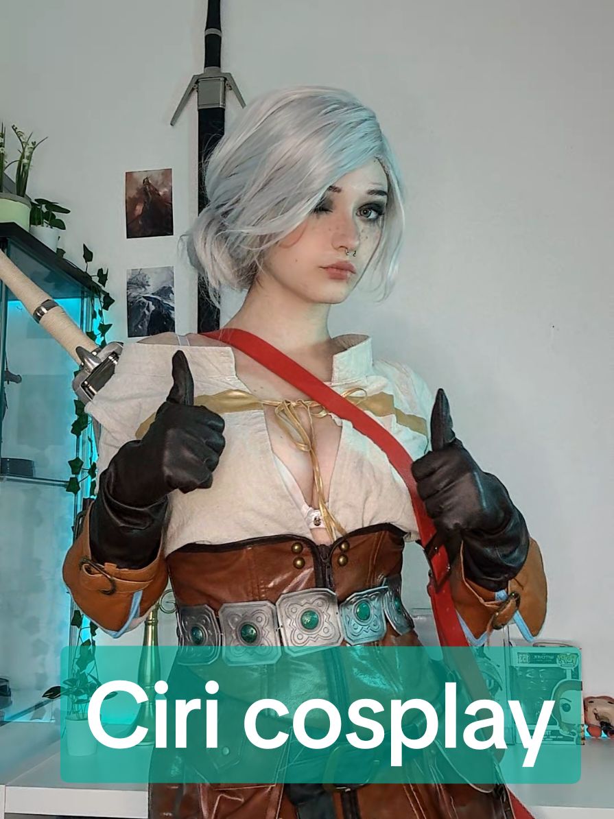 im just a chill girl spending all my money on witcher merch🥰 Im so excited for witcher 4 #cosplay #thewitcher #thewitcher3 #thewitchercosplay #thewitcher3wildhunt #ciri #ciricosplay 