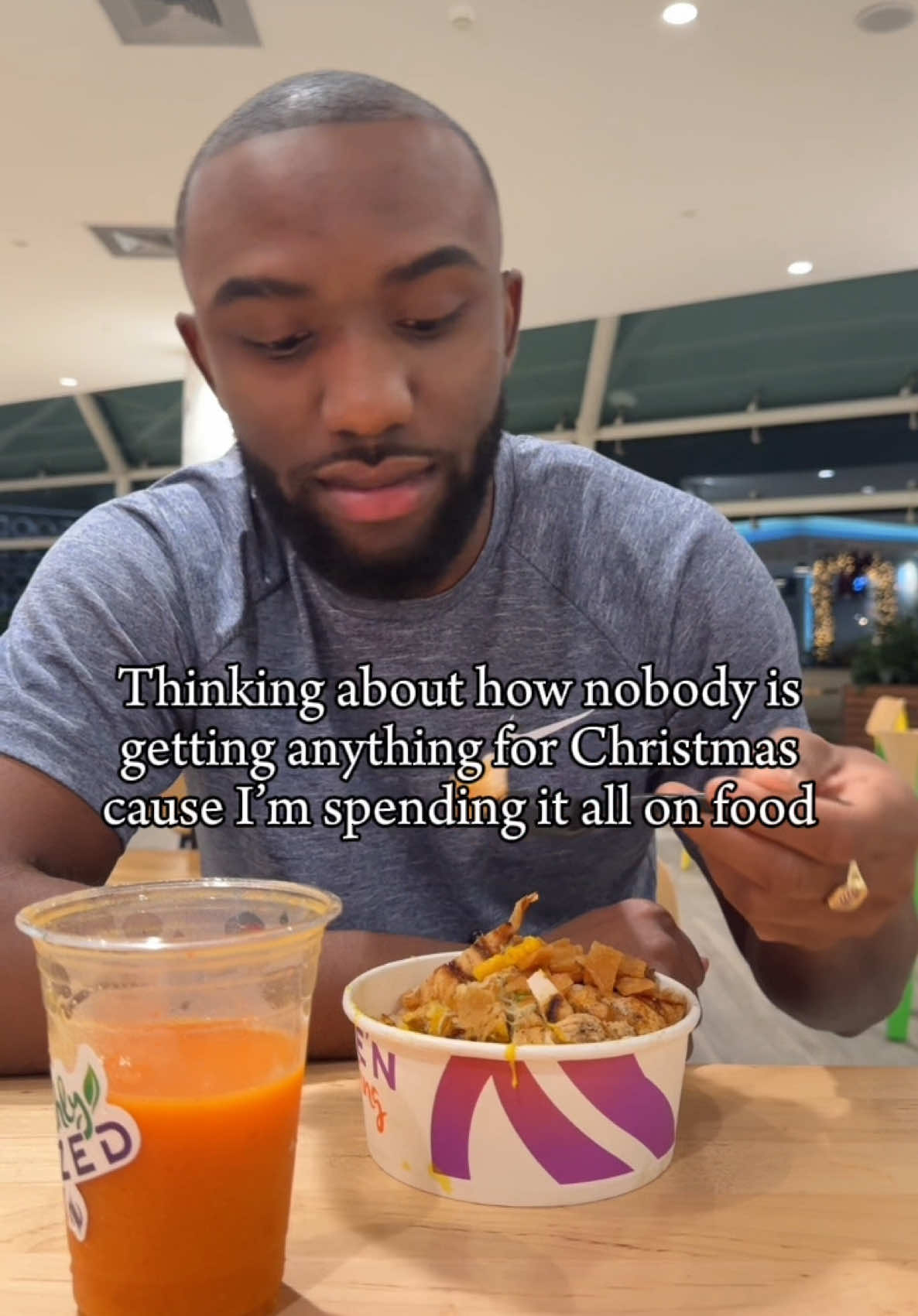 So the thing goes fr @Fuze Restaurant #fyp #trini_tiktoks #relatable #mood #caribbean #FoodLover #christmas 