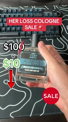 Don’t sleep on the Her Loss cologne y’all 😮‍💨 Grabbed 3 while it was so cheap #cologne #fragrance #pheromones #tiktokshop #tiktokshopholidayhaul #fragrancetiktok 