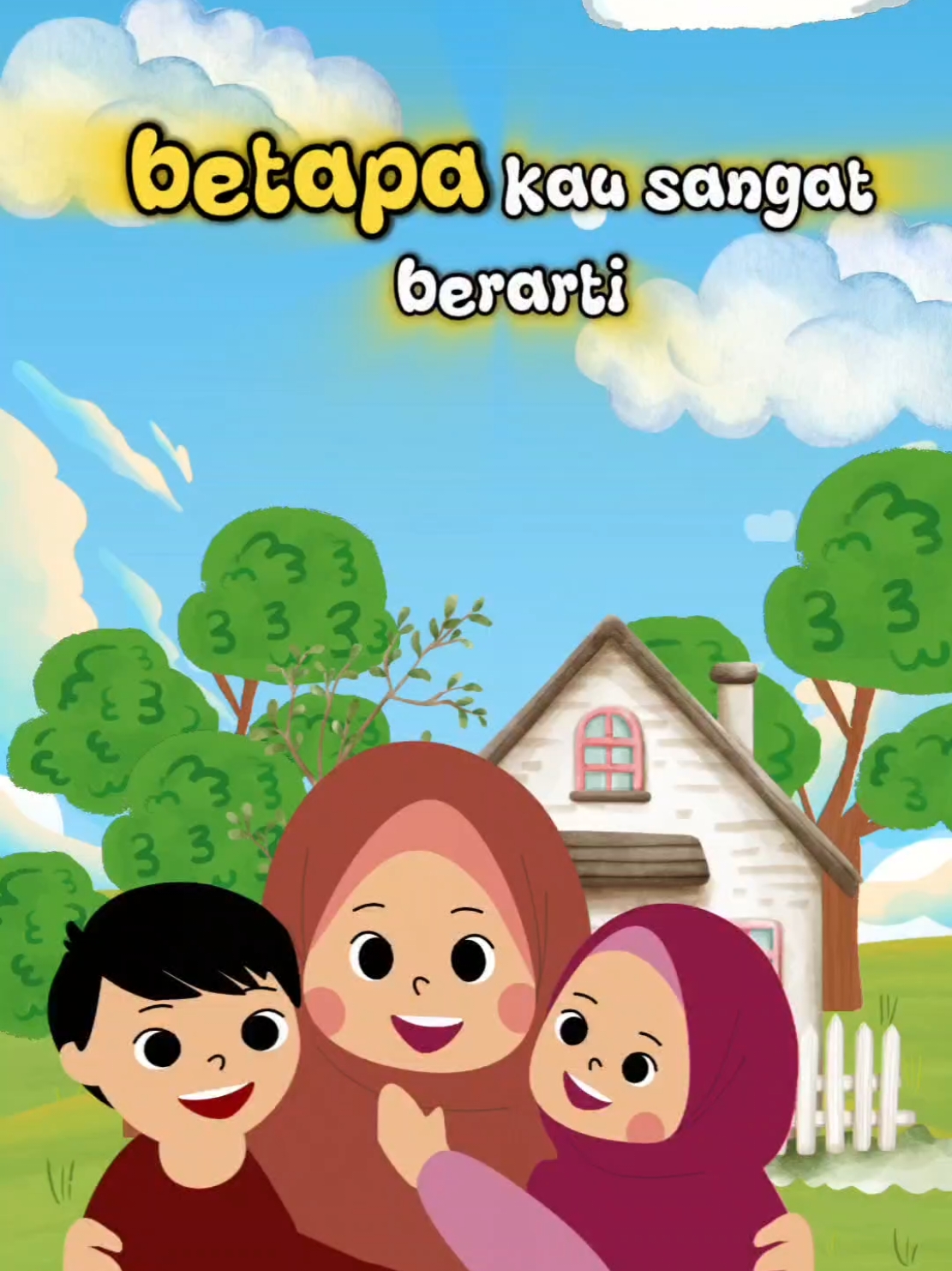 Betapa kau sangat berati dan bagiku kau takan pernah terganti,  kaulah ibuku cinta kasihku  pengorbananmu takan pernah terganti #kaulahibuku #laguibu #laguhariibu #laguanak #laguanaktkpaud #laguanaktk #laguanakbalita 