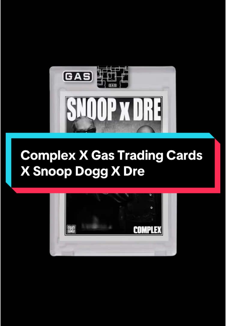 #CapCut nouvelle collab @COMPLEX SHOP Gas Trading Cards @Snoop Dogg et Dr Dre pour la sortie de leur nouvelle album Missionary  De nouvelles cartes à $20 avec la possibilité d’avoir des parallèles numérotées et des auto de Snoop Dogg #tradingcards #complex #gastradingcards #snoopdogg #drdre #podcast #potescartes  