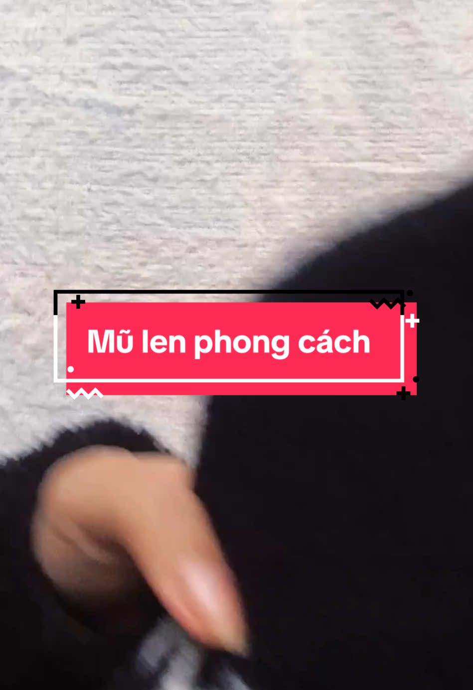 Mũ len phong cách 🥰#xuhuong #xuhuongtiktok #tiktokviral #mulen