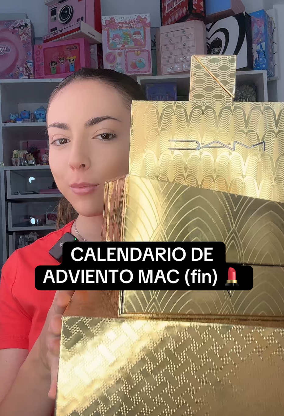 Hoy finalizamos con el #CalendarioDeAdviento de @maccosmetics 💛 tengo sentimientos encontrados.. ustedes que dicen? #makeup