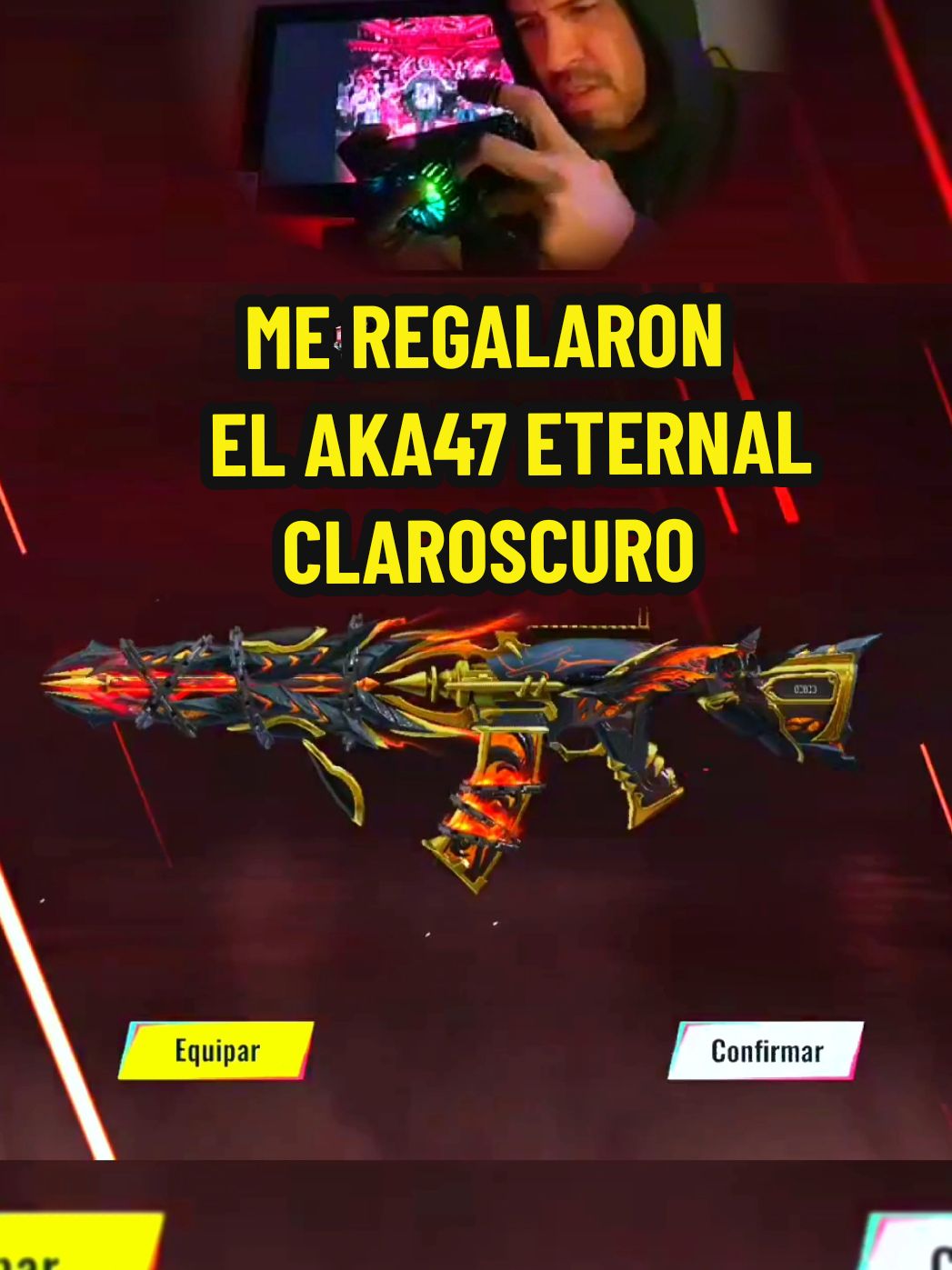 ME REGALARON EL AKA 47 ETERNAL CLARO OSCURO EN DIRECTO @MONARCA y @Malafama también contribuyó 😃 muchas gracias por su apoyo chicos 🫂 #bloodstrike #bloodrage #navidinero #bloodstrikecc #bloodstrikepartner #bloodstrikemobile #120fps #bloodstrikelatam