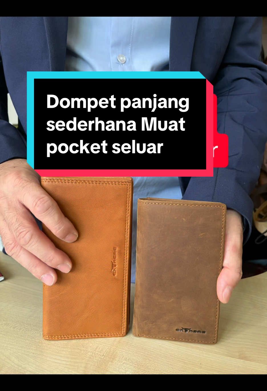 Dompet kulit lembu asli panjang sederhana, Muat pocket seluar. #fyp #extremeleatherco #dompetkulitasli #energywallet #dompetsyiling #dompetpanjang #dompetpanjangkulit #dompetpanjangwanita #dompetpanjangpria #rfidwallet 