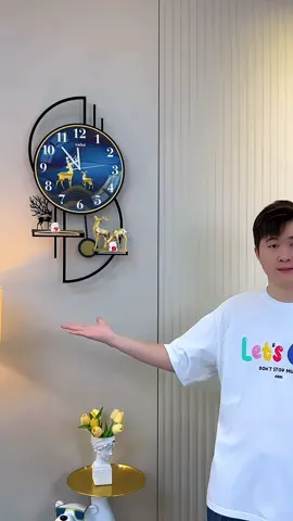 Đồng Hồ Hươu Tài Lộc Vừa Xem Giờ Vừa Trang Trí ,Decor Phòng Khách ,Phòng Ngủ , Nhiều Kích Thước#dogiadungtienich #hot #xuhuong #lenxuhuong #hottrend #thinhhanhtiktok #thinhhanh #xuhuongtiktok #thinhhanhxuhuong 