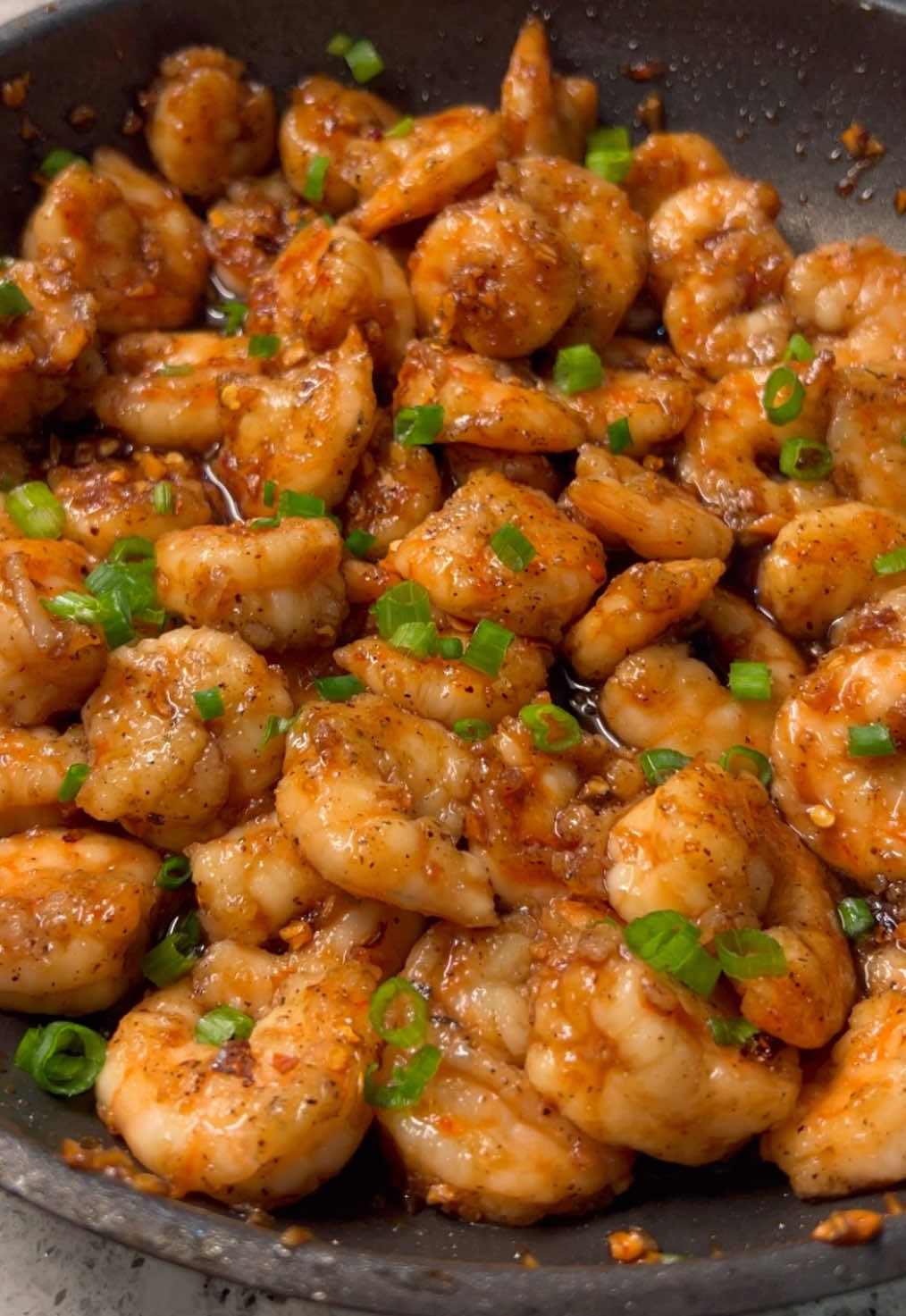 Honey Garlic Shrimp! 🍯 