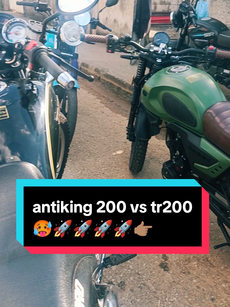 les gustaria una carrera antiking vs tr200 🚀🔥🔥🥵 #tr200 #antiking #200cc  #sancarlos #cojedes #pique  #piques #carrera #moteros 