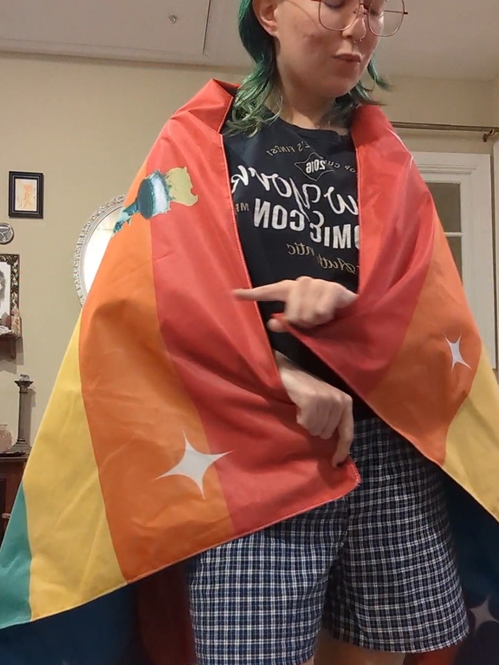 feeling patriotic tonight ngl #lesbian #chappellroan #sapphic 