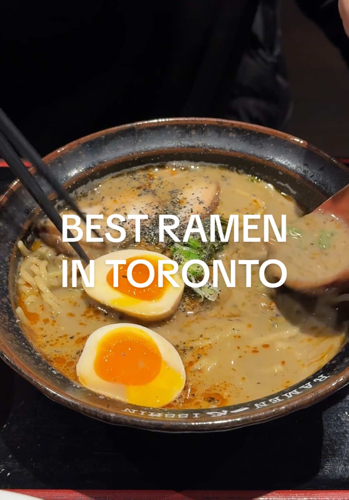 I’ve brought him to so many places and he still always goes back to @RamenIsshin 🍜🇯🇵 #ramen #torontoramen #torontofood #torontofoodie #torontoeats #torontolife #torontogirl #torontoblogger #japanesefood #authentic #foodreview #torontotiktok 