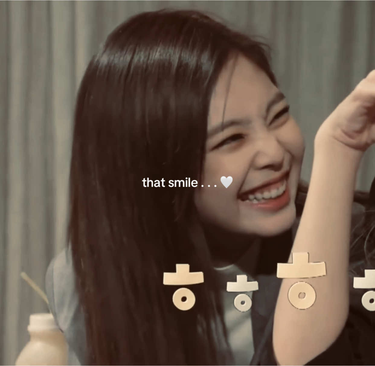 mi sonrisa favorita 🤍  #jennie #blackpink #kpop #amor #fyp #parati 