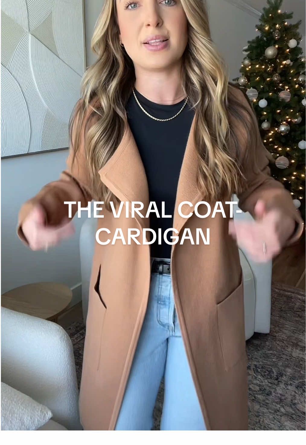 Just love this one! If you’ve been eyeing it grab it while it’s on sale today🤎 #cardigan #cardiganoutfit #falloutfits #falloutfitinspo #ootdinspo #coat #holidayhaul 