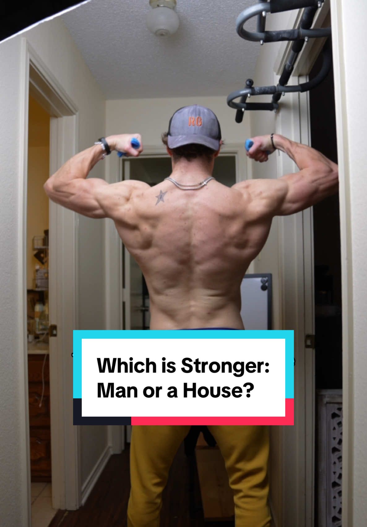 Which Lasted Longer: Man or a House? #back #backmuscles #goggins 