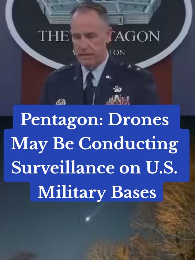 #Pentagon #Drones May Be Conducting #Surveillance on U.S. #Military Bases It is possible that some of those drones could be up to malign activity? It’s entirely possible.” #NJDroneMystery #dronesnj 