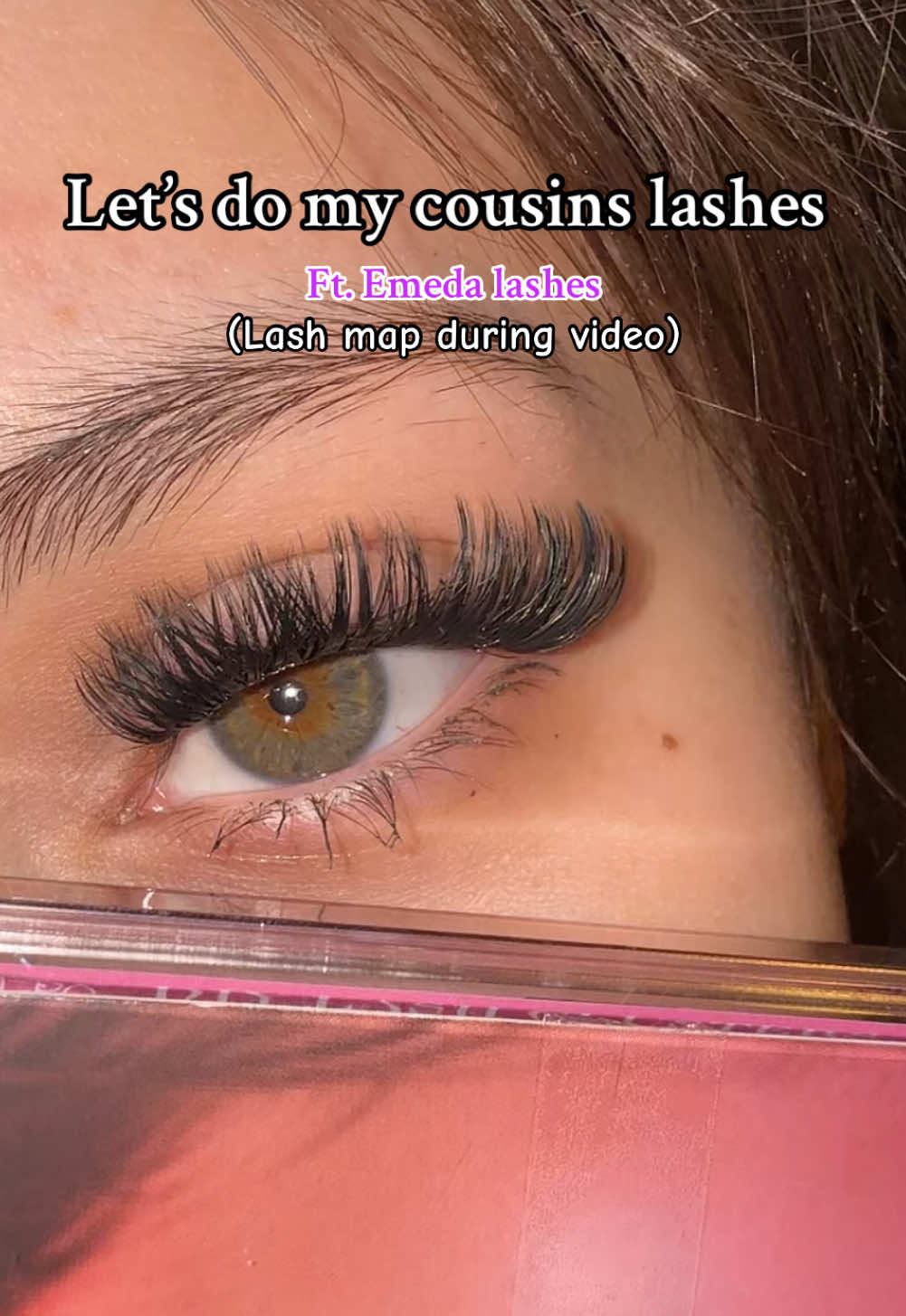 Her eyes tho😍#fypシ #cousin #greeneyes #emedalashes #emeda #lashclusters #lashes #diylashes #sale #xyzbca #christmas #cousingoals 