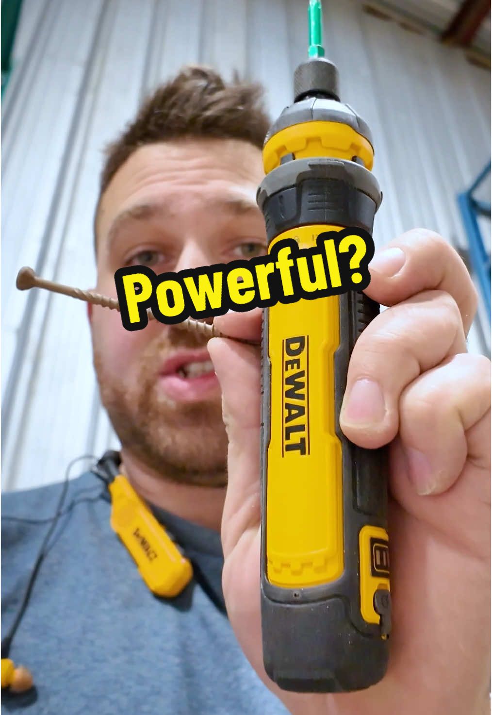 new Dewalt Power Screwdriver Test #DIY #dewalt #dewalttough #tools #diy #toolsinaction@DEWALT 