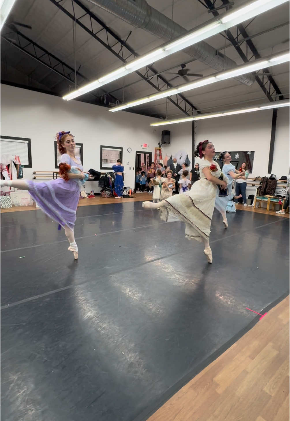 Dress rehearsal footage. Gearing up for this weekend!🎁 🎀🎄  #thenutcracker #ballerina #fyp #dancersoftiktok #ballet #pointeshoes #ballet #foryou #ballerinasoftiktok #company 