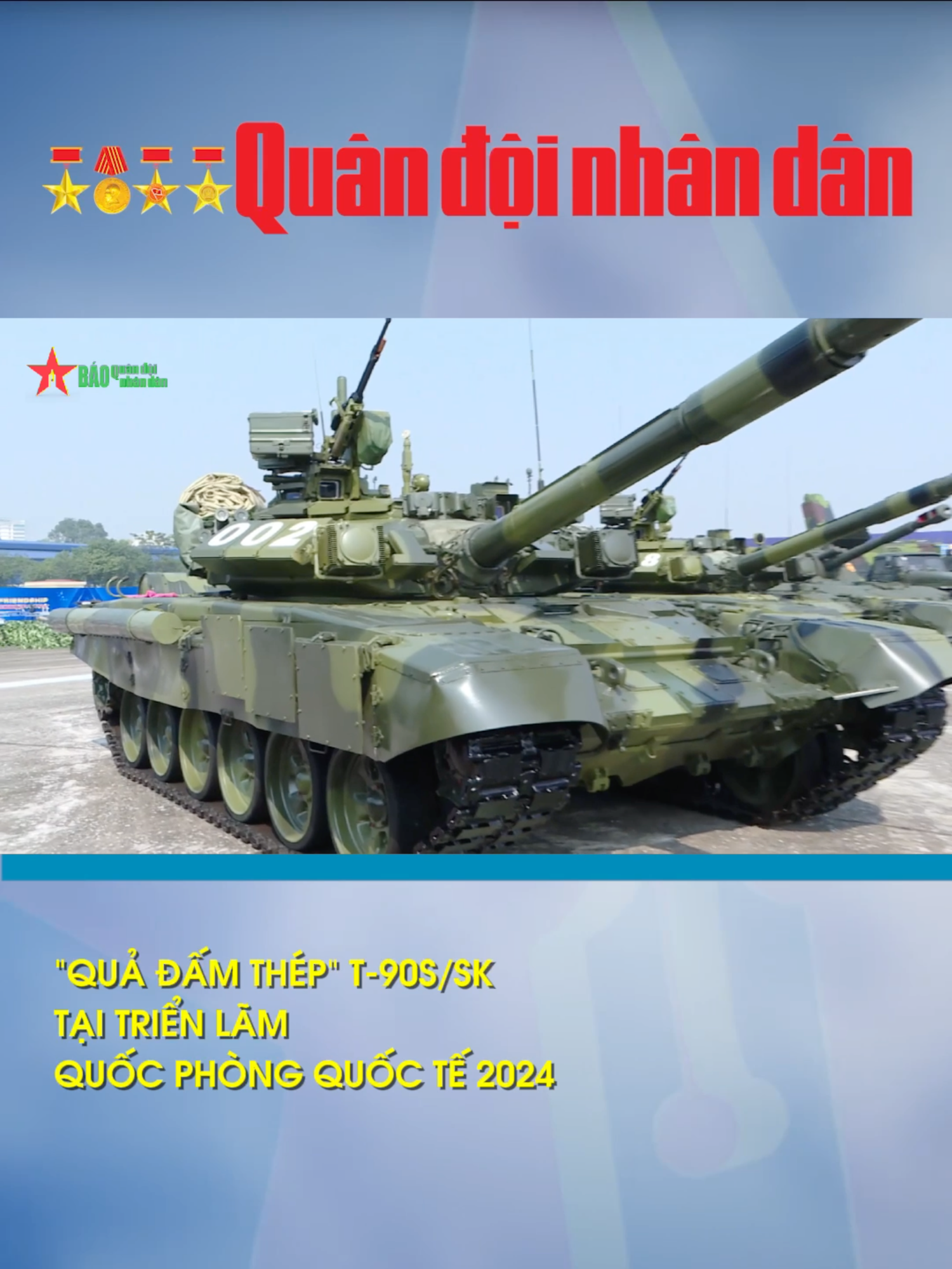 Quả đấm thép T-90S/SK tại Triển lãm Quốc phòng Quốc tế 2024 #tiktoknews #bqdnd #quandoi #trienlamquocte2024