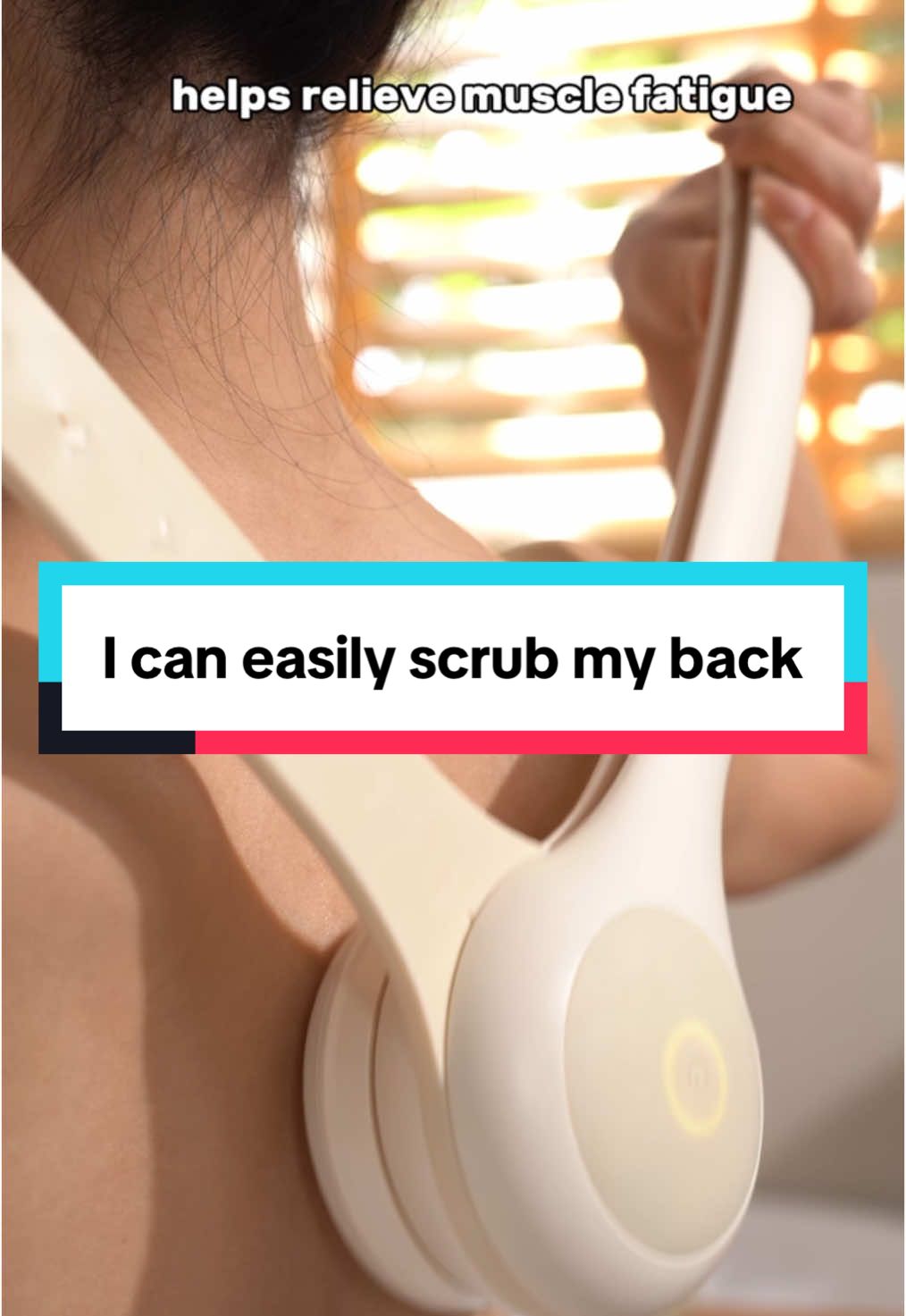 Now i can easily scrub my back 🤣 #fyp #tiktokshop #electricbodybrush #christmas #bodybrush 