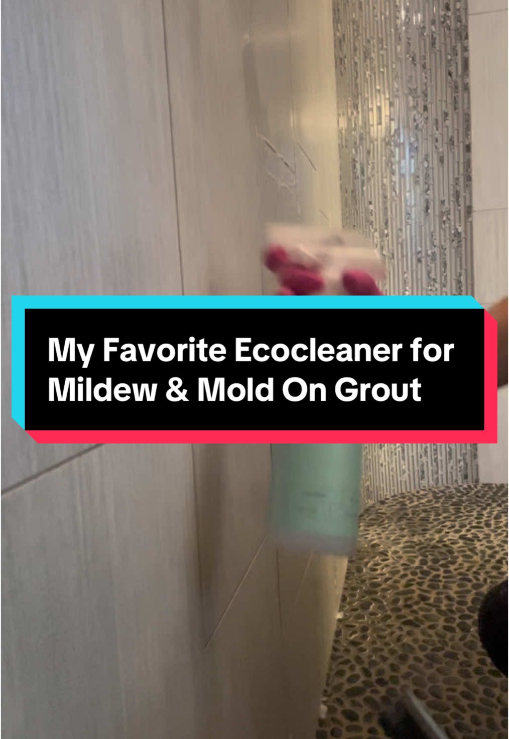 #creatorsearchinsights The best cleaner for tackling the mold and mildew between the grout lines. #clenainglady #oddlysatisfying #residnetialcleaning #asmr #cleans #ecofriendly #ecofriendlyproducts @ATHOS Cleaners 