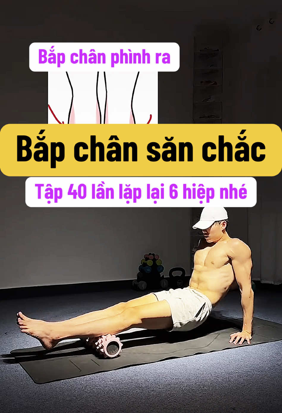 Bài tập giúp chân đùi thon gọn sau 3 tuần áp dụng #tapchan #tapchanthang #tapchanthon #giammodui #tapduinam #tapdui #baitapdui #duithongon #conlanbot #conlanmassage 