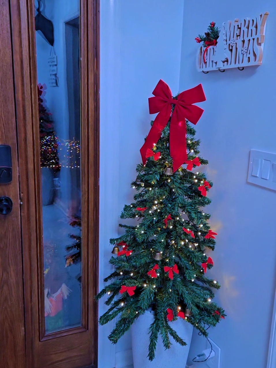 Dollar tree $5 Christmas tree  #dollartree #dollartreefinds #dollartreediy #viralvideo 