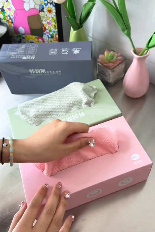 #抽布 #洗碗布 #洗碗巾 #kitchen towel #Dish Towel #dishcloth #towel #washcloth #facecloth  Pull out cloth, beautiful and practical, does not shed hair, easy to clean, has good water absorption, and is difficult to use. #抹布 #居家好物 #tiktok #厨房好物 #Home goods