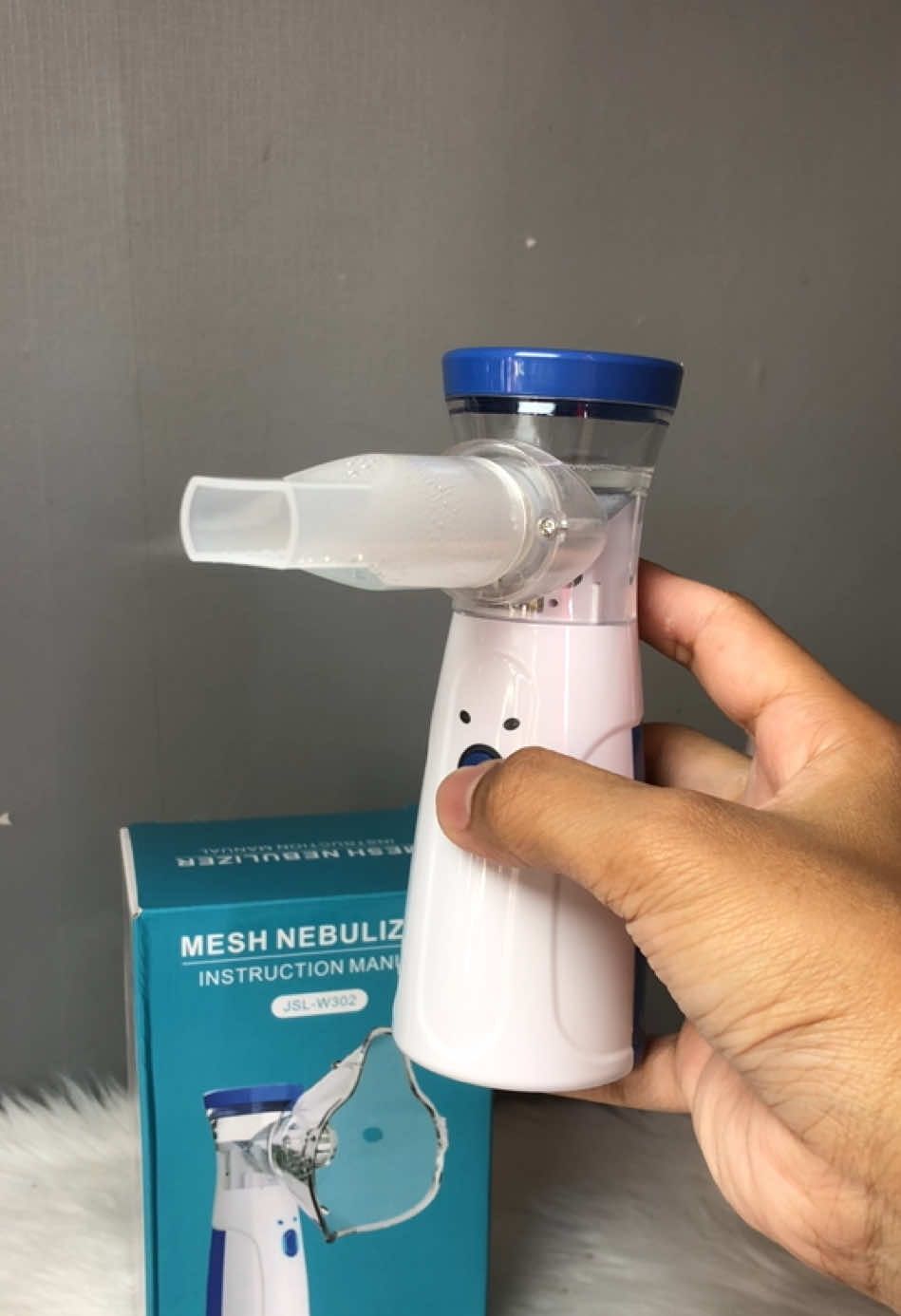 Portable Mesh Nebulizer, pwedeng pang adults & kids! A must have lalo na tuwing flu season for as low as 137 pesos lang! 🥰✨ #nebulizer #meshnebulizer #portablemeshnebulizer #portablenebulizer #fyp 