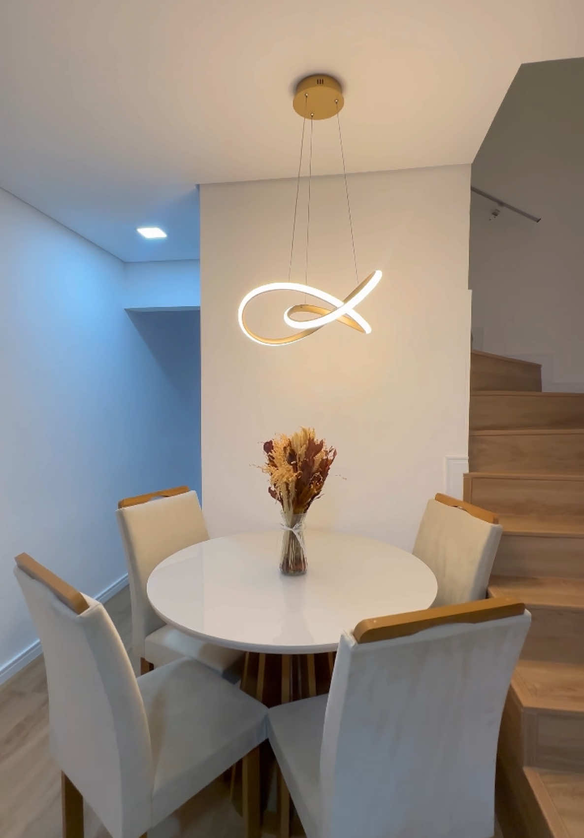 Chegou nosso lustre comprei na Shopee  de ótima qualidade simplesmente perfeito estou encantada 🥹😍🏠 #casanova #sala 