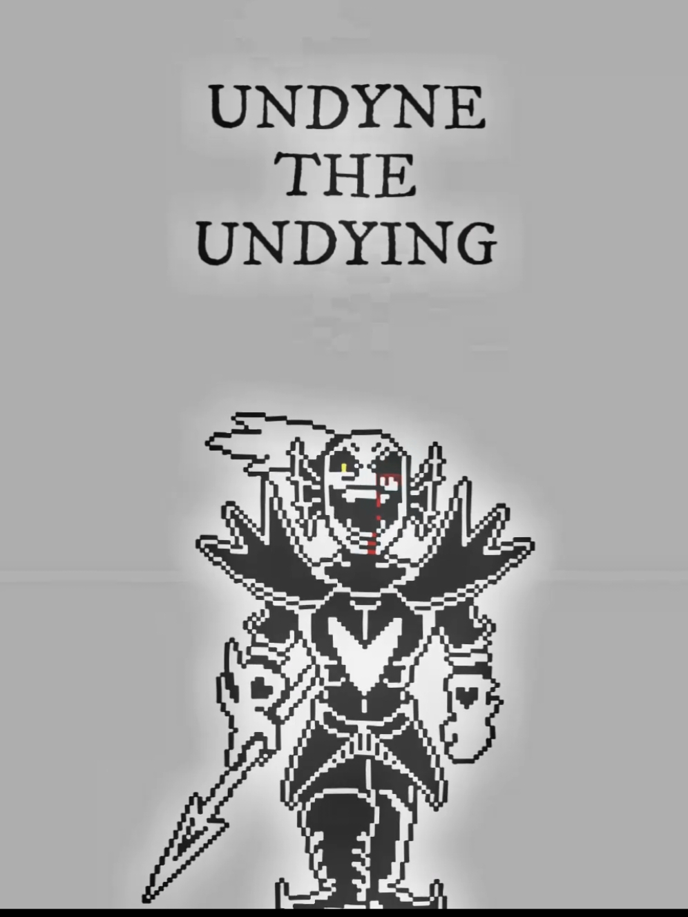 The Boss that Refused to Die. #undertale #undyne #bossfight #undertaleedit #sans #determination #tobyfox 