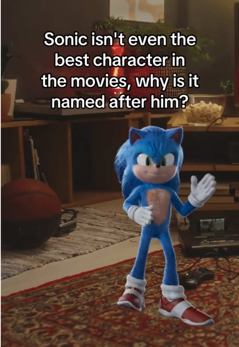 I am The Ultimate Lifeform. Enough said. #SonicMovie3 