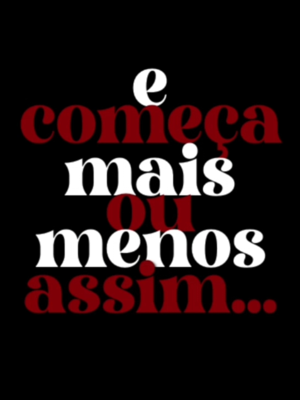 amei essa versão só vi agora que a qualidade ficou ruim af #adamaeovagabundo #oriente #paravoce #lyrics #tipografia 