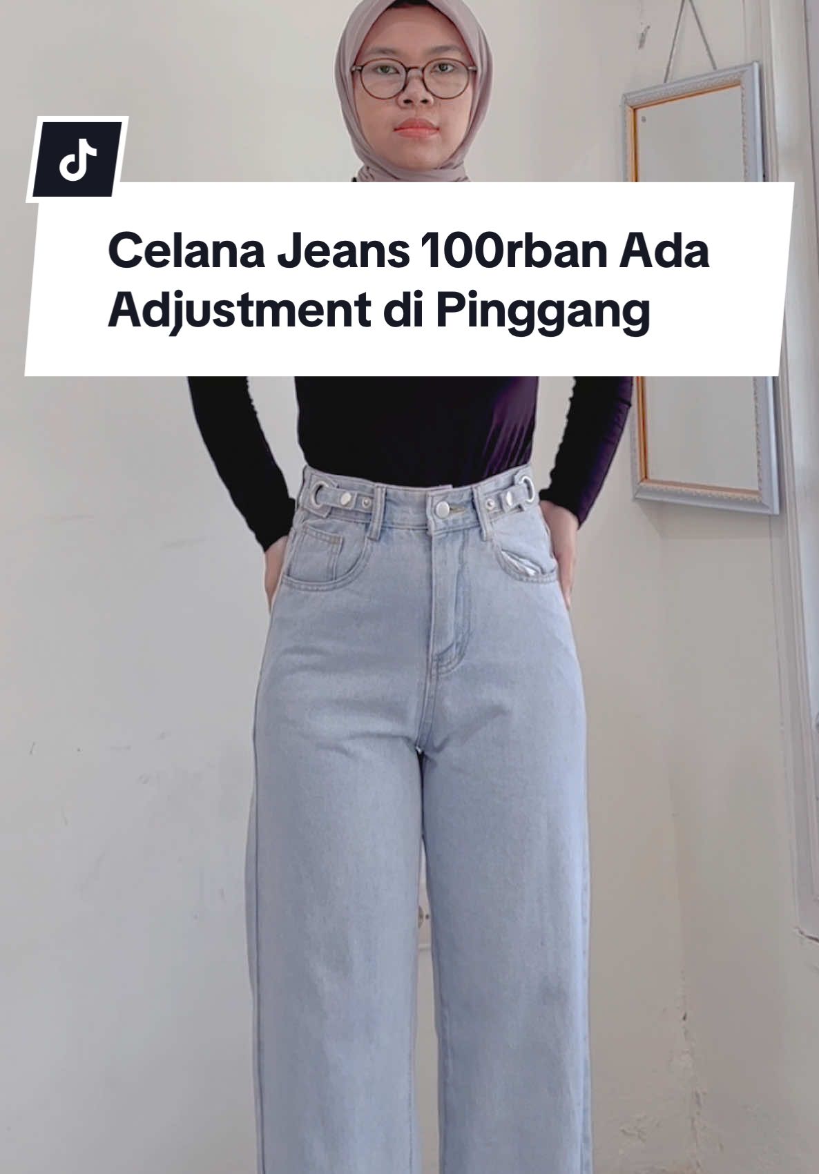 warna asli sesuai di video #celanajeans #jeans #celanajeanswanita #celanajeansmurah #jeansmurah #jeanswanita #jeanswanitamurah #jeansviral #fyp 