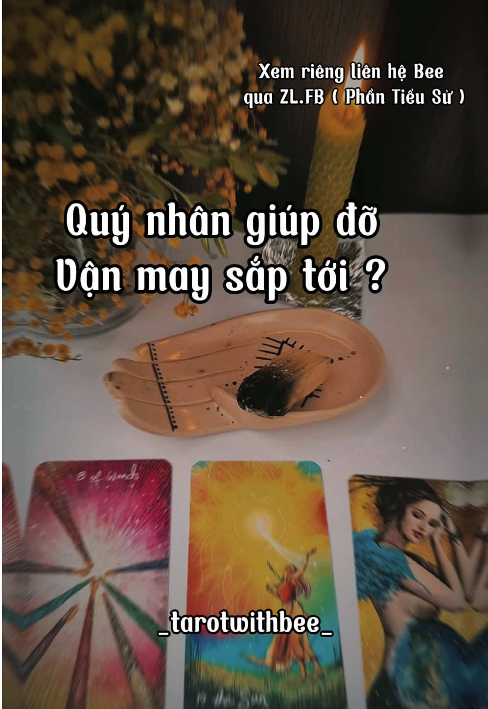 Quý nhân giúp đỡ #tarot #tarotwithbee #xh #xuhuong #nguoiyeucu #viral #xemboi #chitay #tuvi 