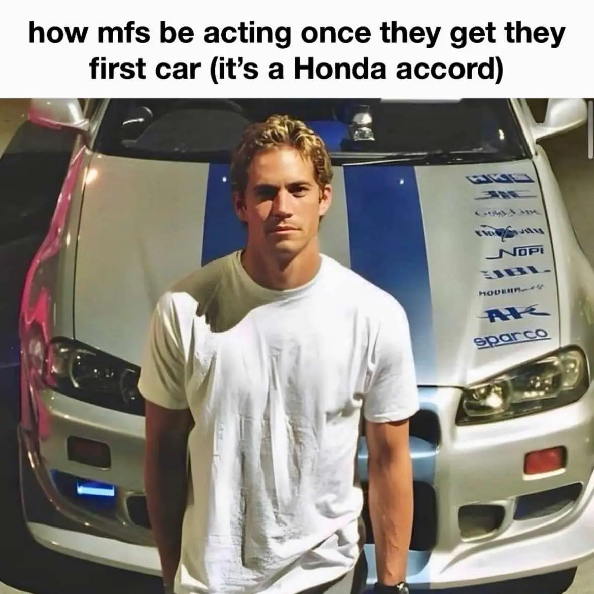 #fastandfurious #fnf #brianoconner #paulwalker #f2f #car #carguy #drift #cars #relatable #real #sigma #fy #fypage #xycba #cheese_string6 