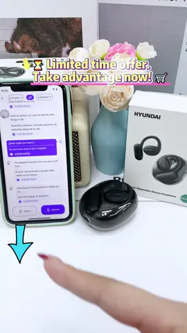🎧 Meet the world! 135 languages translated on the spot. 🌎✨ #InstantTranslation #SmartTravelGear #NoBarriersToTravel #ModernTraveler #TechForExploration #LanguageSolutions #ExploreGlobally#TikTokShopHolidayHaul #TravelSmart#translation #Tech #deal #innovation #headphones #offer #translate #audio #sound