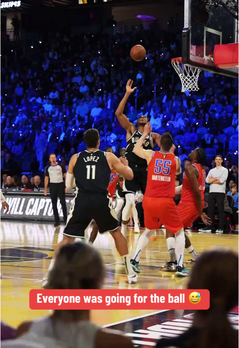 Gotta love the hustle in the #NBACup final 💪 #NBA #basketball #Bucks #Thunder 