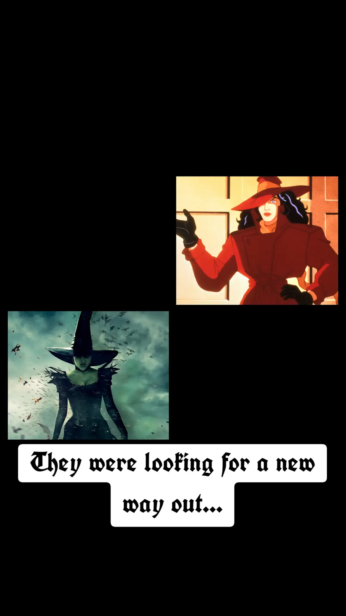 These hijackers needed a new way out of what they were before. As luck would have it, they did find one after 🤧🤧 'certain events' occurred.🤧 In doing so, they learned that #badneverlookedsogood! #ozthegreatandpowerful #whereonearthiscarmensandiego 