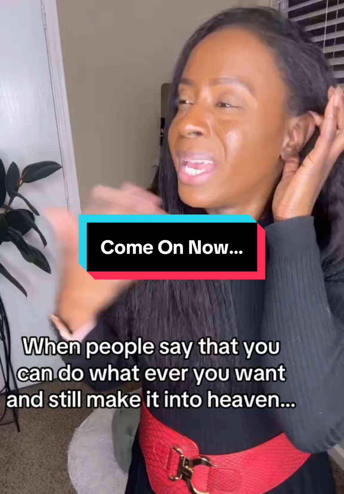 Have you ever heard someone imply this??? Please STOP and READ your BIBLE!!!📖✝️🙏🏾#Jesus #jesusiscoming #god #christiantiktok #godlovesyou #funnyvideo #laugh #bible #shutup   