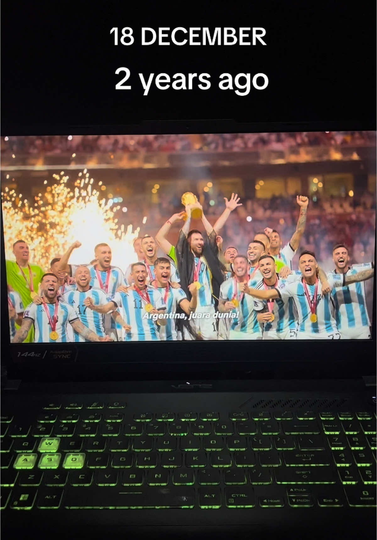 18 desember #worldcup2022 #messi #championworldcup2022 