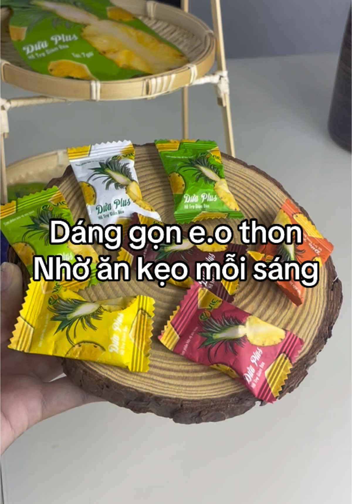 Mỗi sáng 1 viên kẹo sau 7 ngày dảm 2-3ki #biquyetgiamcan #xuhuong #keoduagiamcan #keoduaplus #sale #TikTokShop 