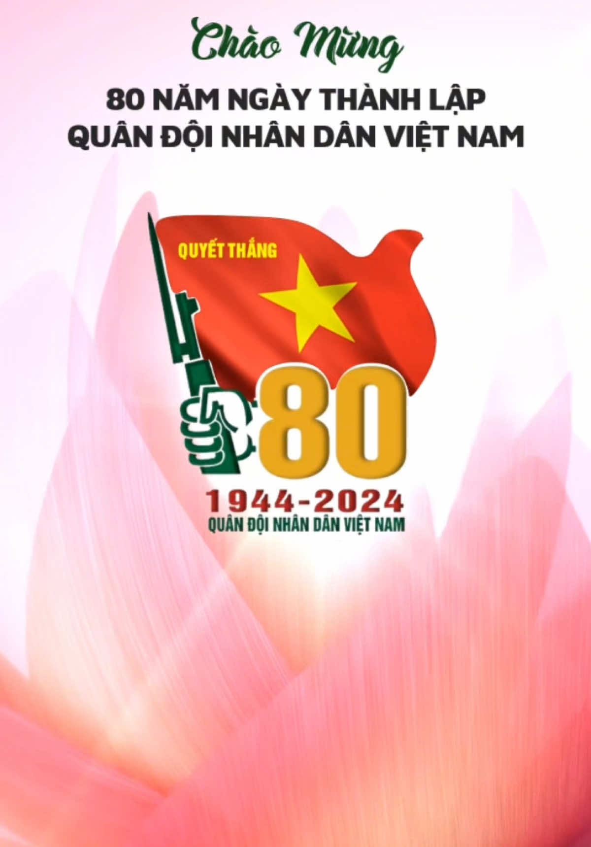 Chào mừng kỉ niệm thành lập QĐND 22/12 🇻🇳 #2212 #80namqđndvietnam #80namngaythanhlapquandoi #quandoinhandanvietnam🇻🇳🇻🇳🇻🇳 